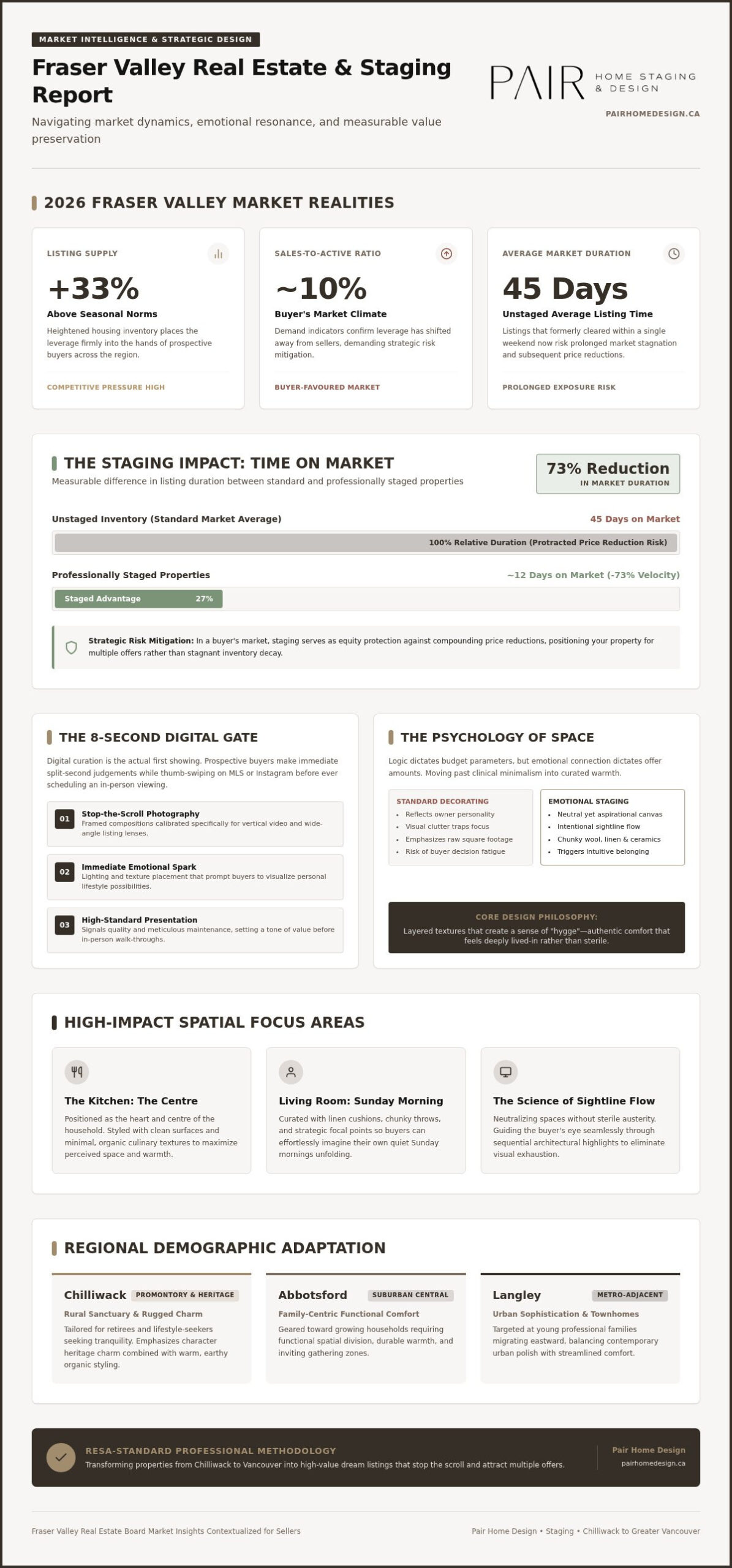 Fraser Valley Staging: 2026 Guide to Selling for Top Dollar